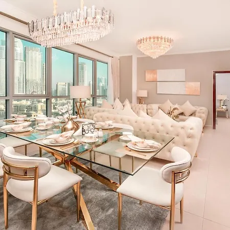Elite Royal Apartment - Full Burj Khalifa & Fountain View - Nebuchadnezzar Dubai Exterior photo